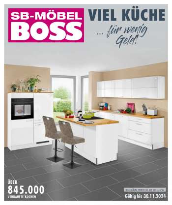 thumbnail - SB Möbel Boss Prospekt - Küchenkatalog