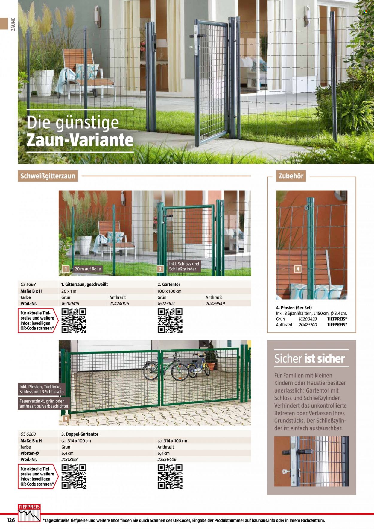 Prospekte Bauhaus - 6.2.2022 - 30.6.2022. Seite 126.