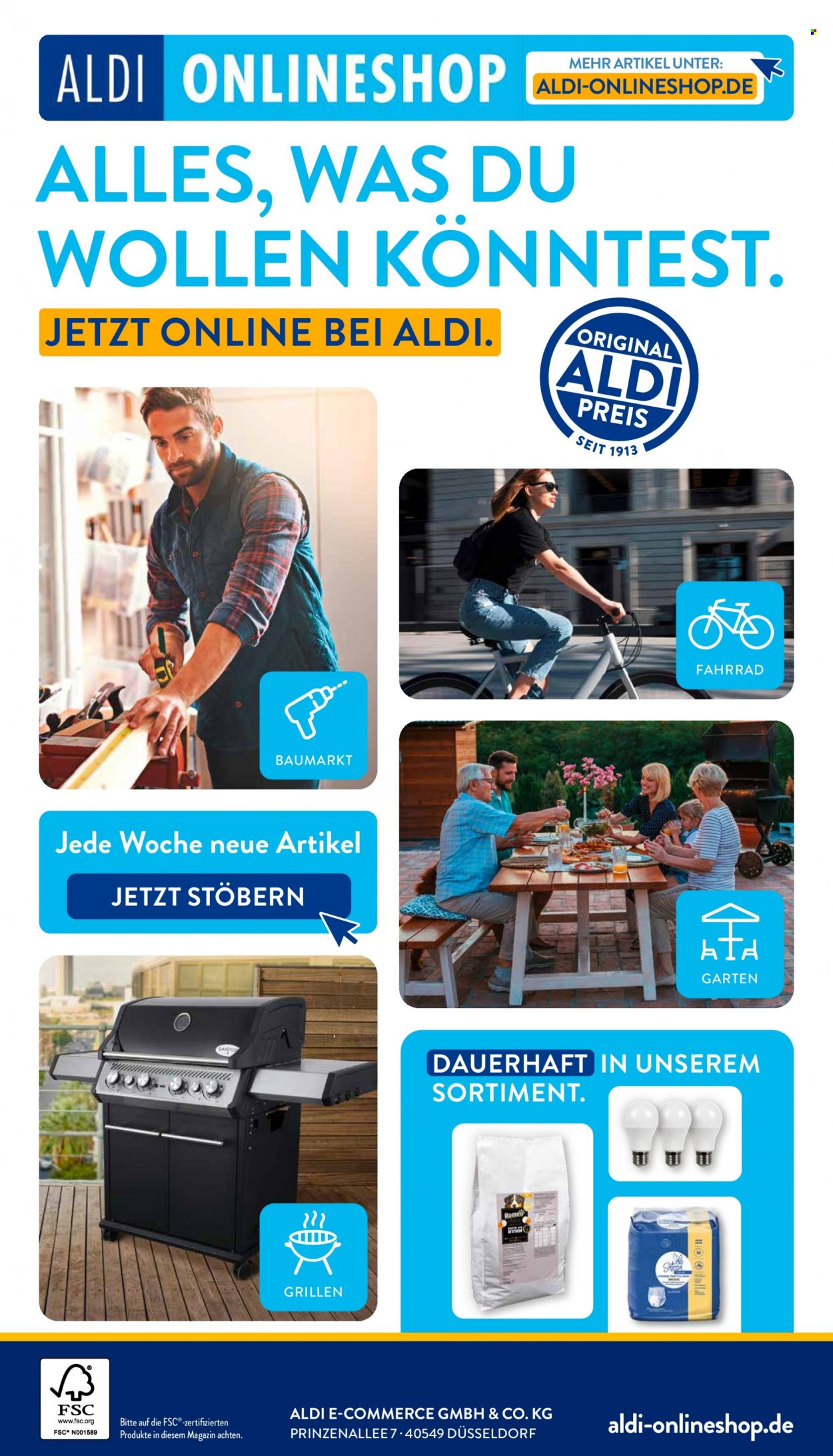 Prospekte ALDI Nord - Produkte in Aktion - Fahrrad. Seite 1.