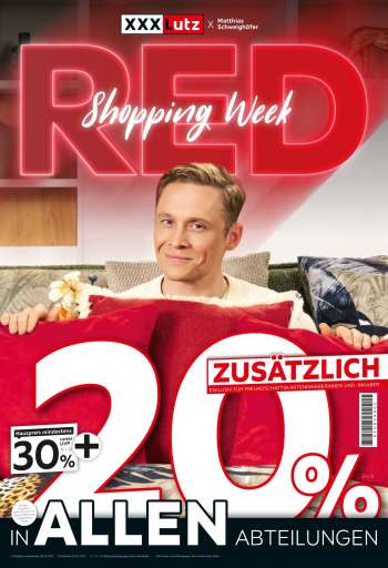 XXXLutz Prospekt - Red Shopping Week