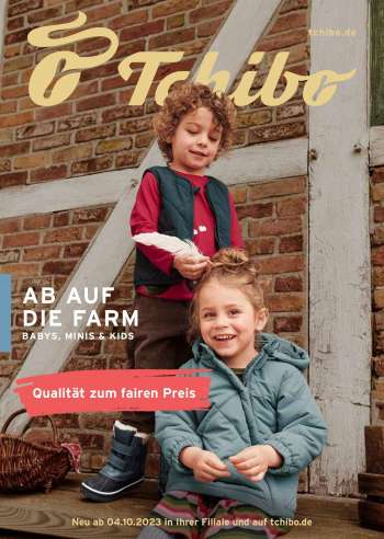 Tchibo Prospekt - Magazin: Ab auf die Farm