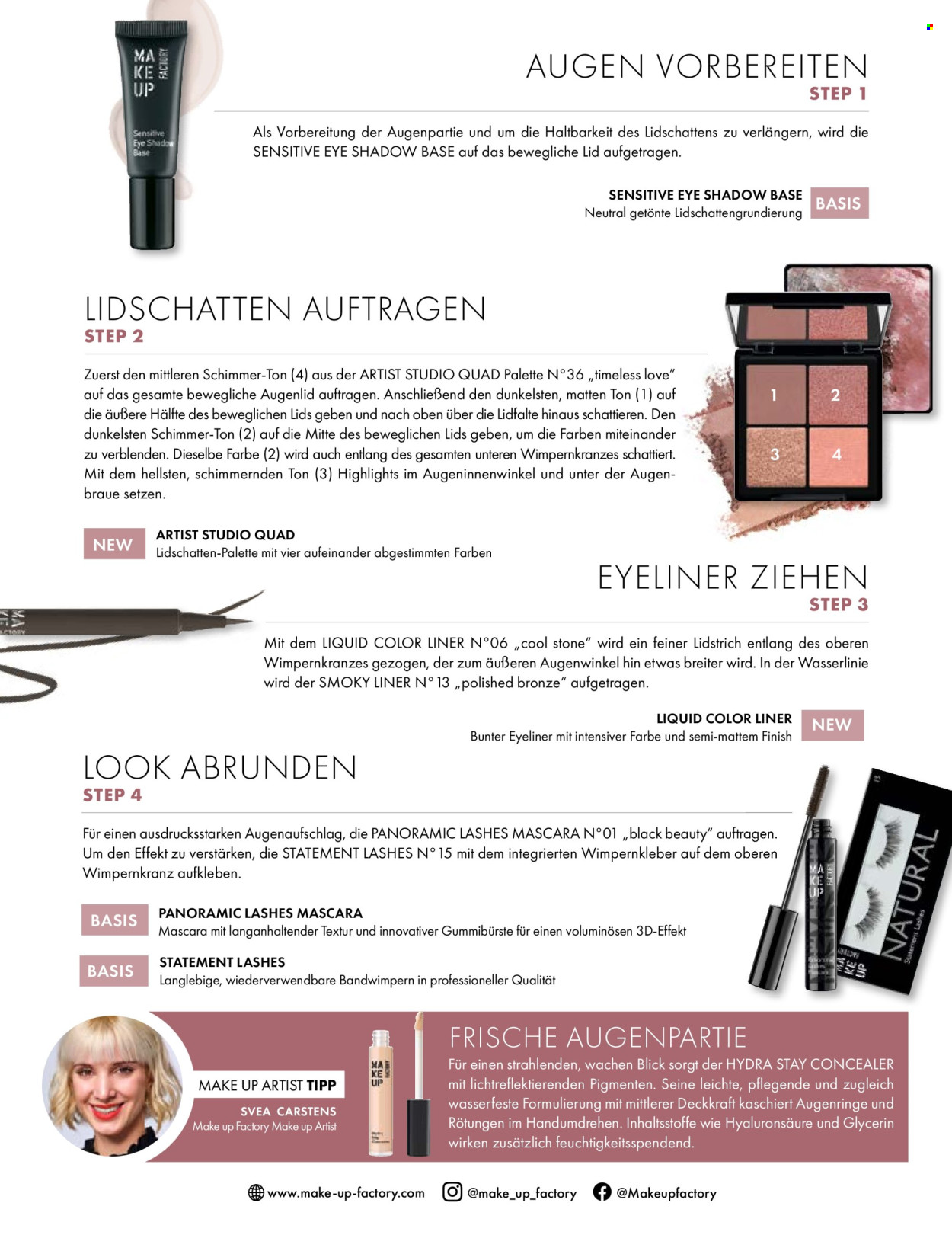 thumbnail - Prospekte Müller - 1.03.2024 - 30.04.2024 - Produkte in Aktion - Finish, Palette, Make-up, Eyeliner, Mascara, Abdeckstift. Seite 17.