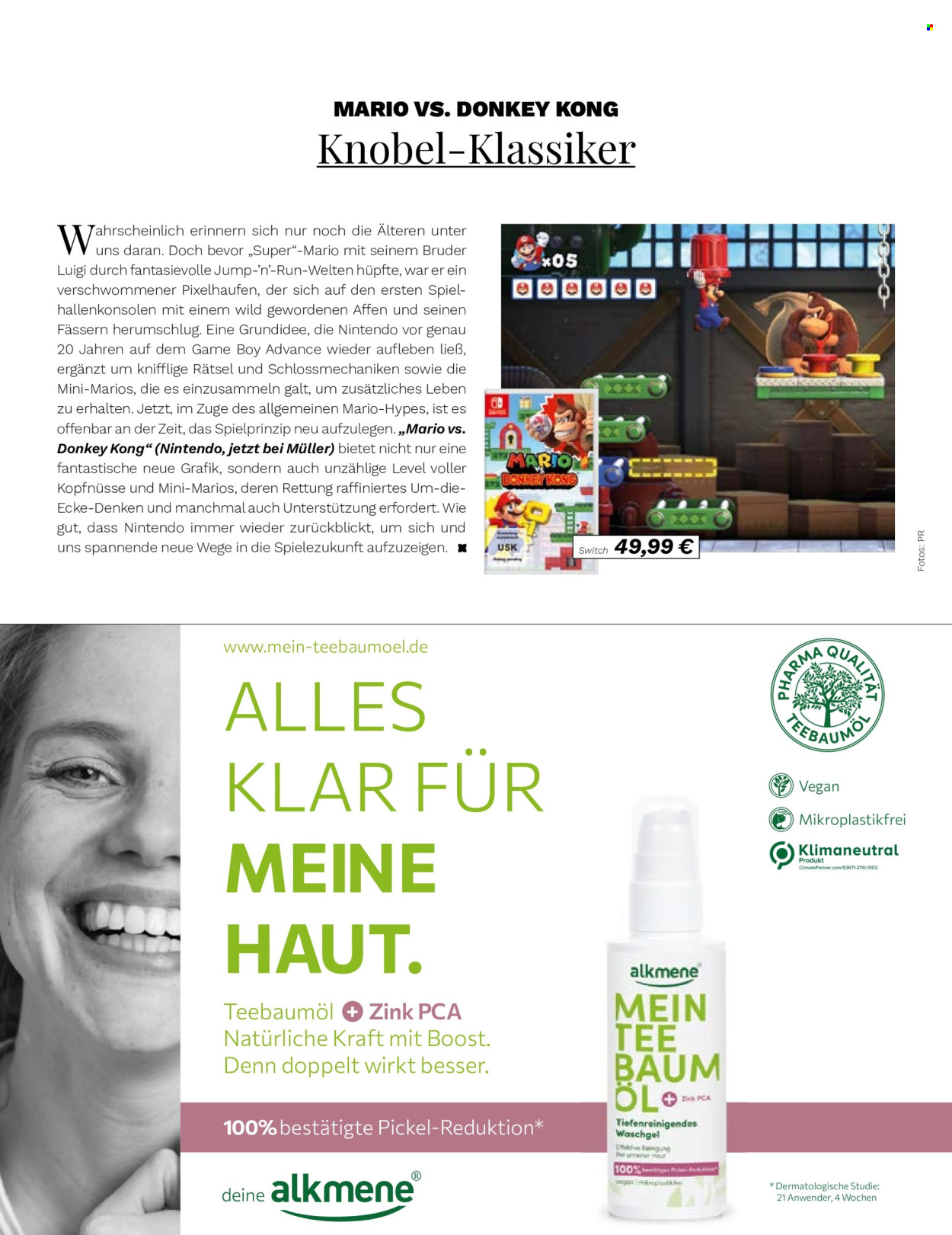 thumbnail - Prospekte Müller - 1.03.2024 - 30.04.2024 - Produkte in Aktion - Nintendo. Seite 62.