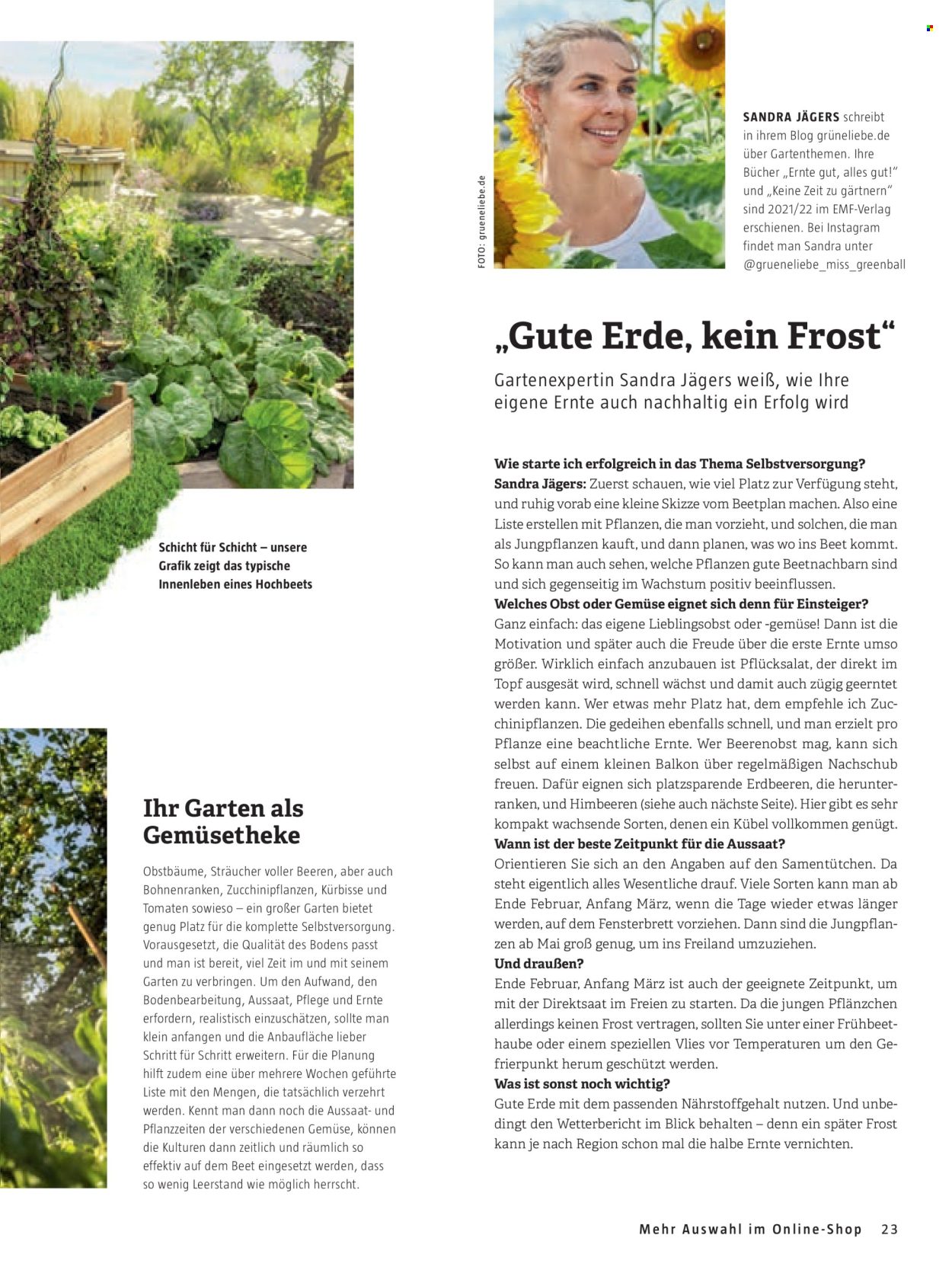 thumbnail - Prospekte Bauhaus - 1.03.2024 - 31.07.2024 - Produkte in Aktion - Hat, Erdbeeren, Obstbaum. Seite 23.
