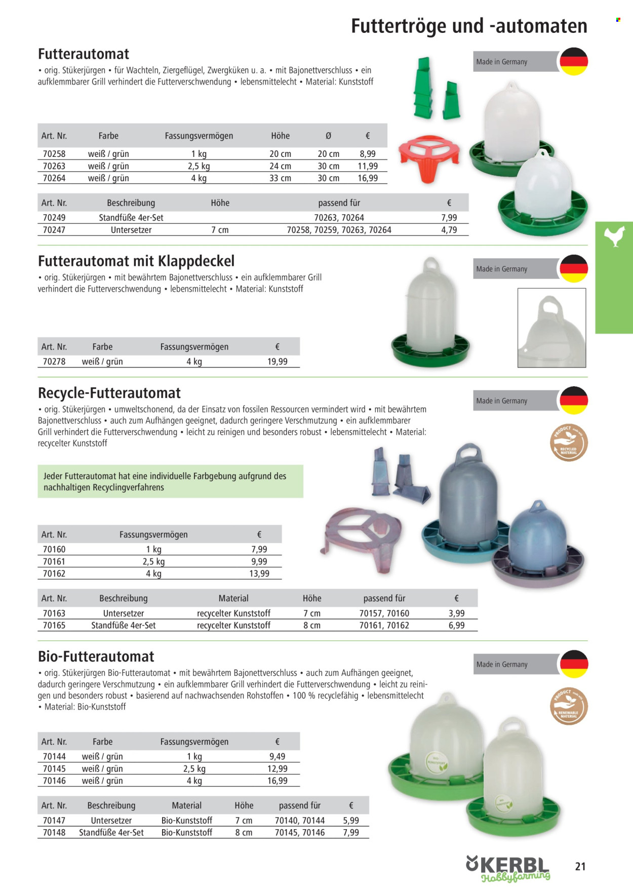 thumbnail - Prospekte Raiffeisen-Markt - Produkte in Aktion - Untersetzer, Hat, Grill. Seite 23.