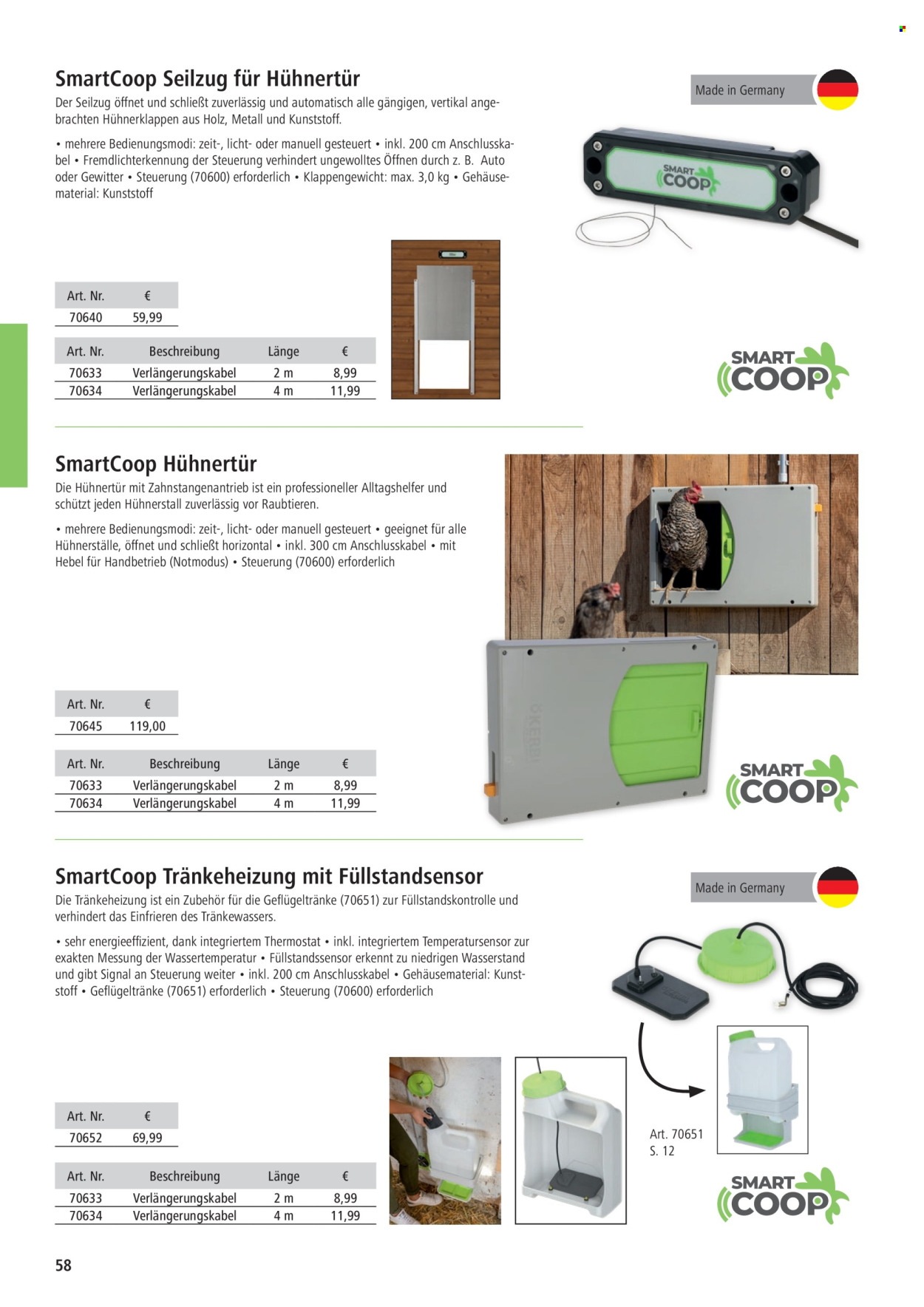 thumbnail - Prospekte Raiffeisen-Markt - Produkte in Aktion - Thermostat, Seilzug, Verlängerungskabel. Seite 60.