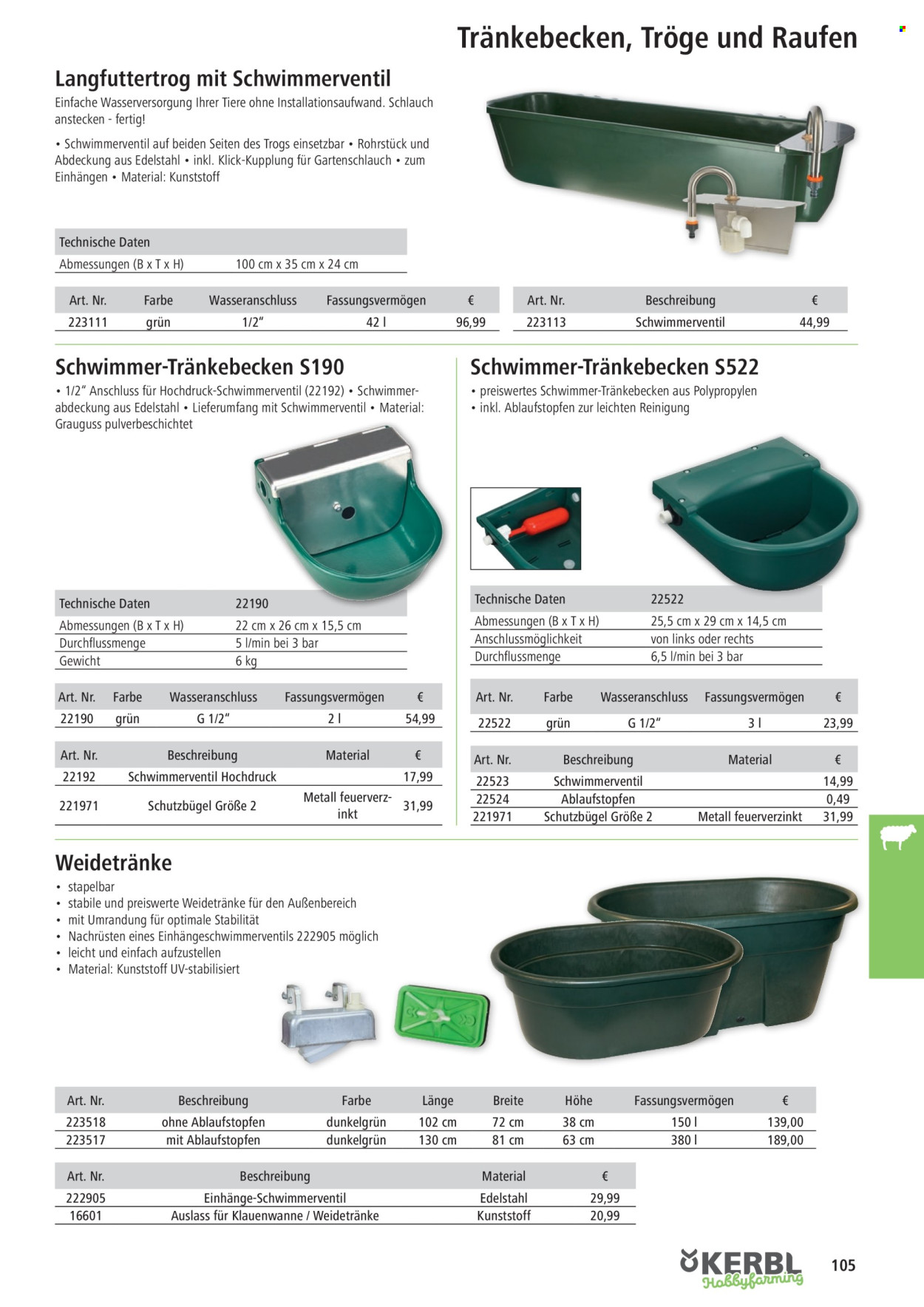 thumbnail - Prospekte Raiffeisen-Markt - Produkte in Aktion - Gartenschlauch. Seite 107.