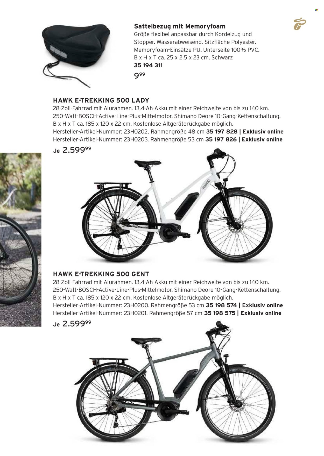 thumbnail - Prospekte Tchibo - Produkte in Aktion - Bosch, Metalldraht, Fahrrad, Fahrradzubehör, Fahrradsattel. Seite 21.