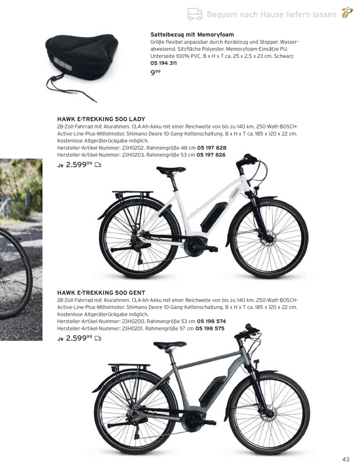 thumbnail - Prospekte Tchibo - 19.04.2024 - 31.05.2024 - Produkte in Aktion - Fahrrad, Fahrradzubehör. Seite 43.