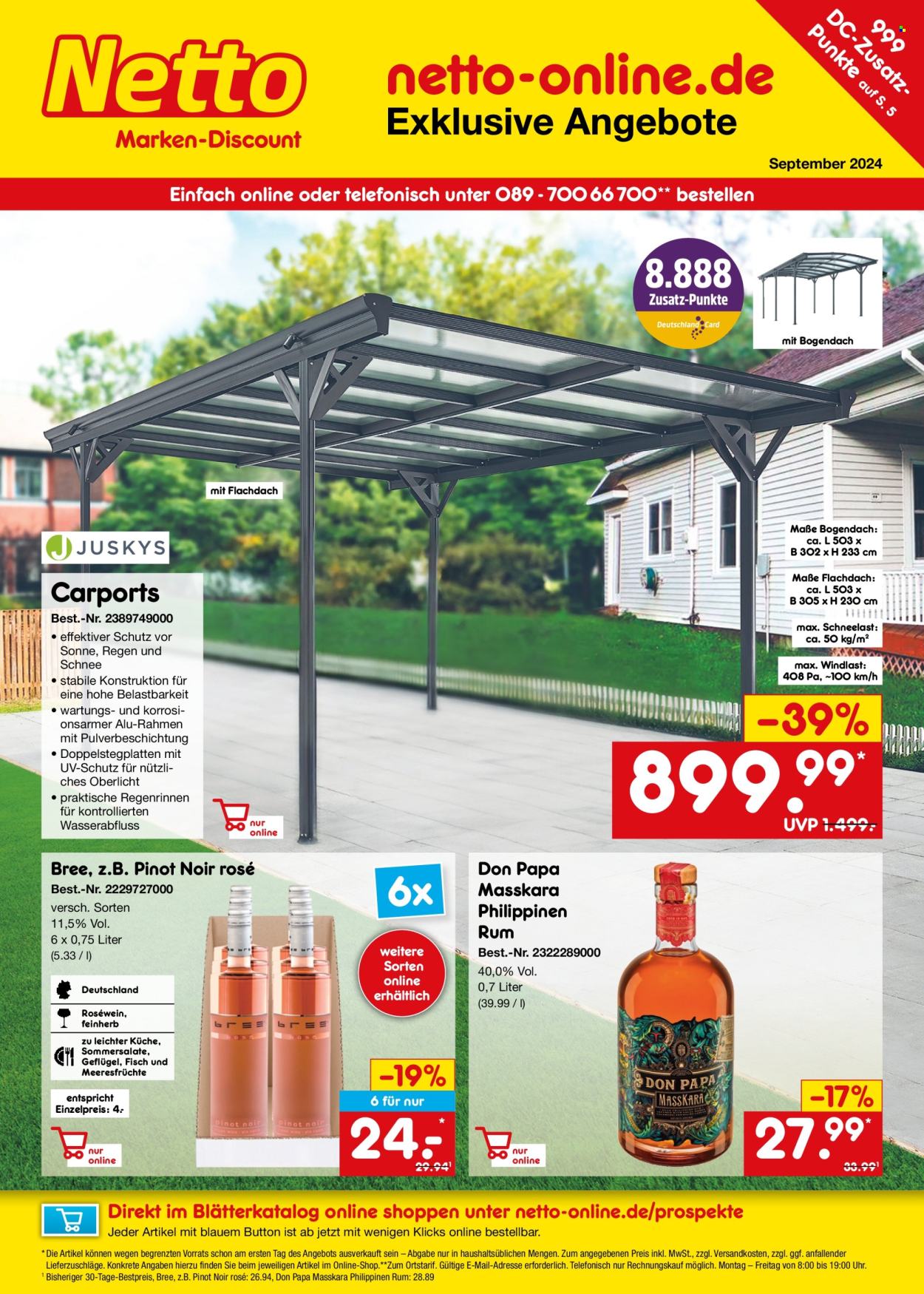 Prospekte Netto Marken-Discount - 1.09.2024 - 30.09.2024. Seite 1