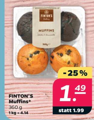 FINTON’S Muffins*