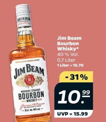 Jim Beam Bourbon Whisky