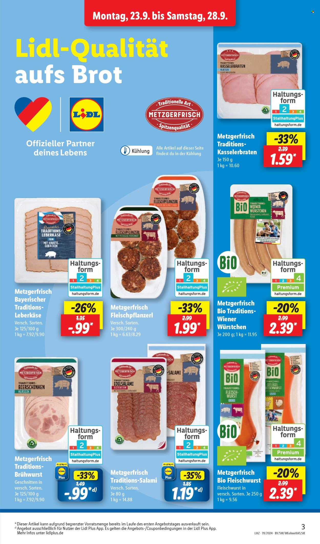 Leták Lidl - 23.9.2024 - 28.9.2024. Strana 3