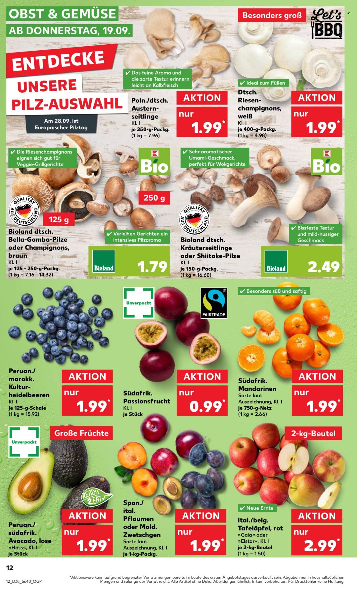 Prospekte Kaufland - 19.09.2024 - 25.09.2024. Seite 12