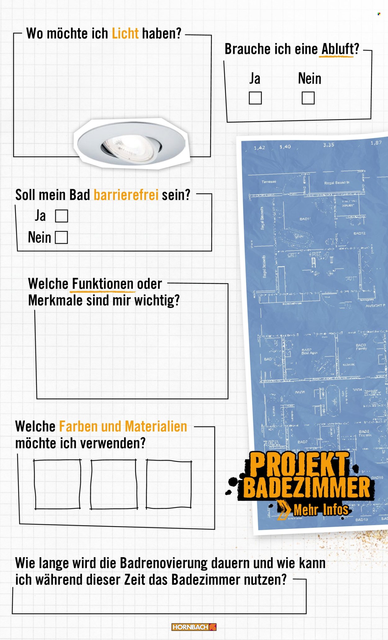 Prospekte Hornbach. Seite 3