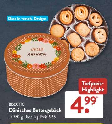 BISCOTTO Dänisches Buttergebäck