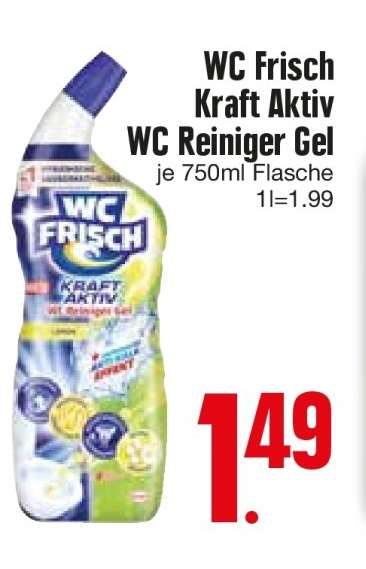 WC Frisch Kraft Aktiv WC Reiniger Gel