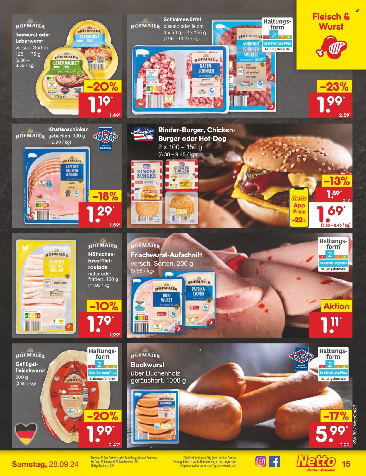 Prospekte Netto Marken-Discount - 23.09.2024 - 28.09.2024. Seite 19