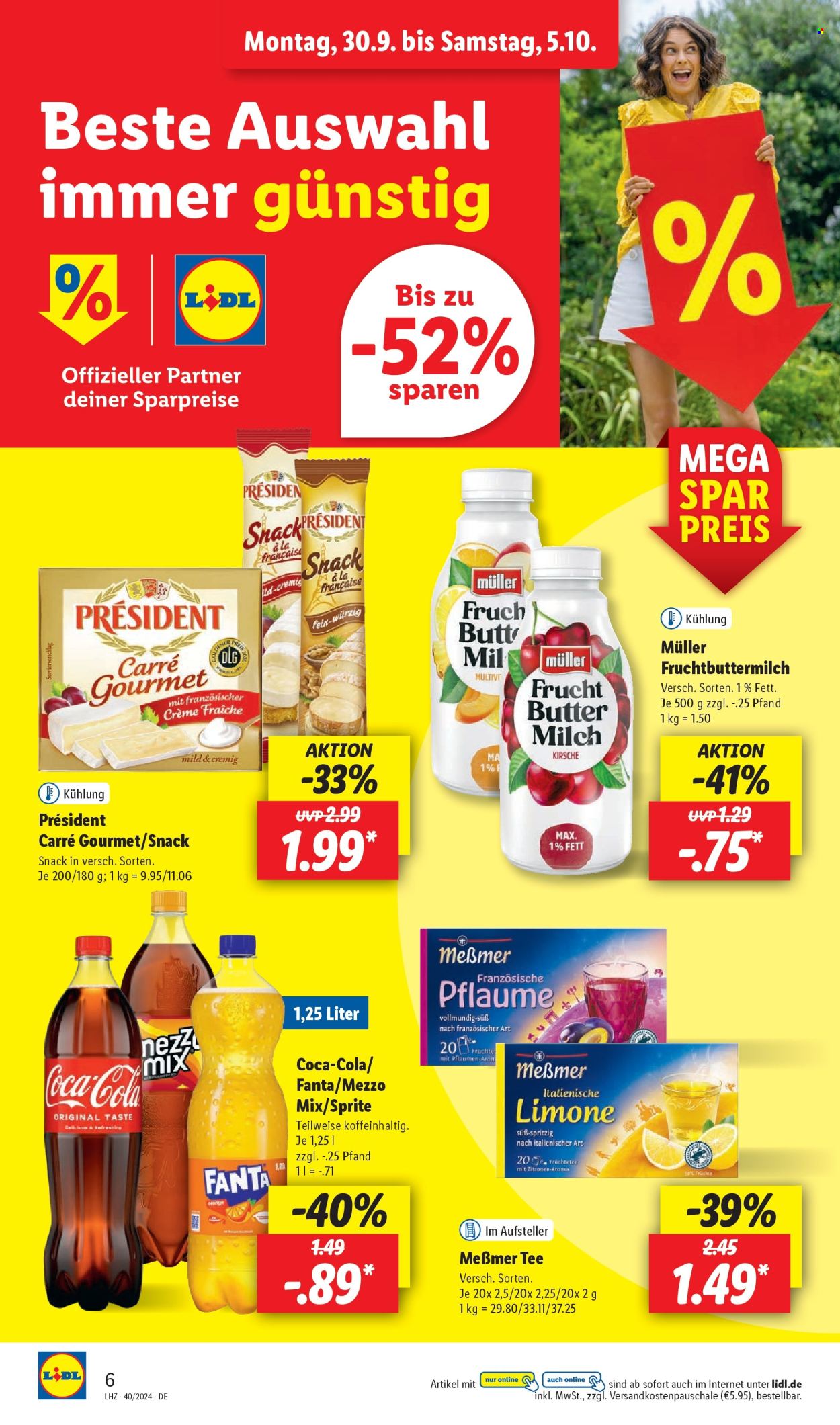 Leták Lidl - 30.9.2024 - 5.10.2024. Strana 8