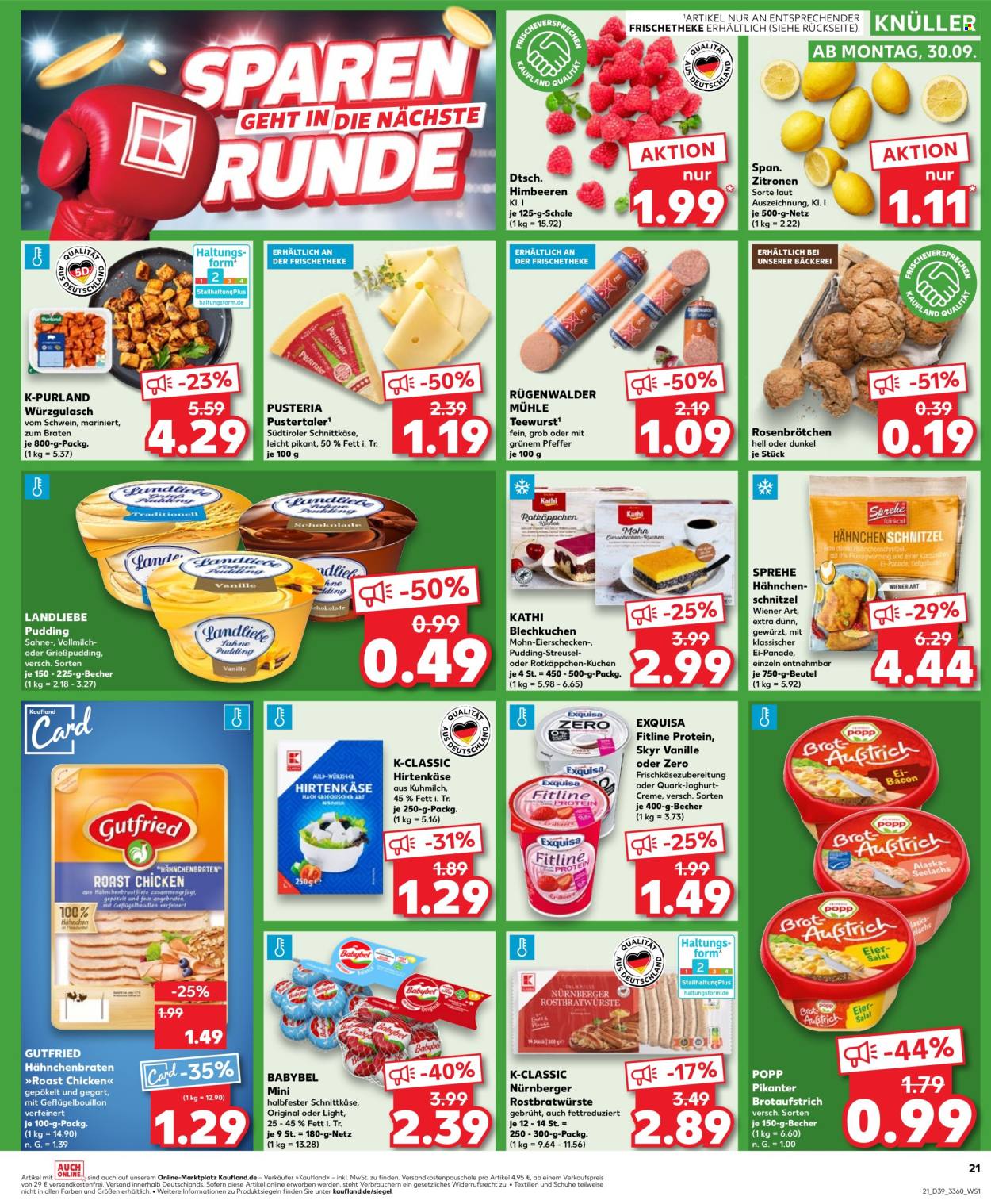 Prospekte Kaufland - 26.09.2024 - 2.10.2024. Seite 21