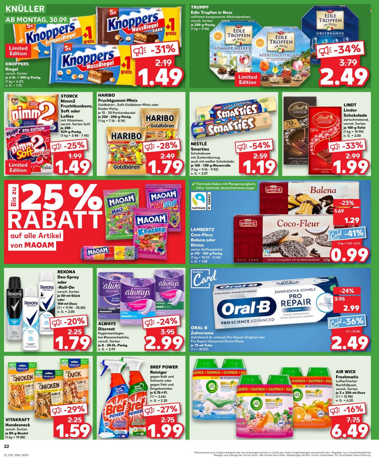 Prospekte Kaufland - 26.09.2024 - 2.10.2024. Seite 22