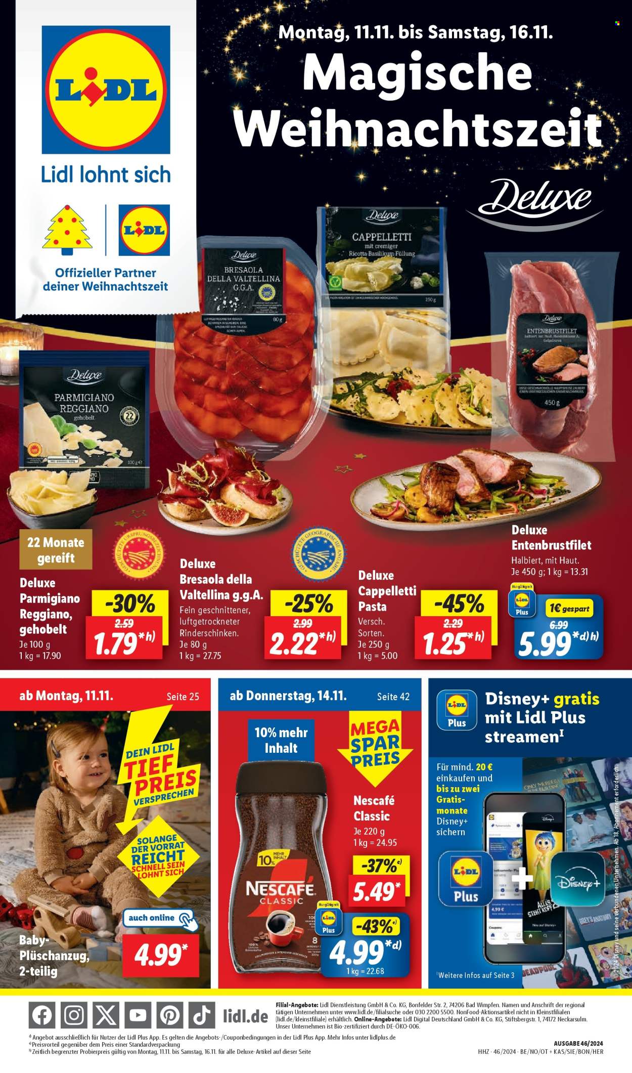 Leták Lidl - 11.11.2024 - 16.11.2024. Strana 1