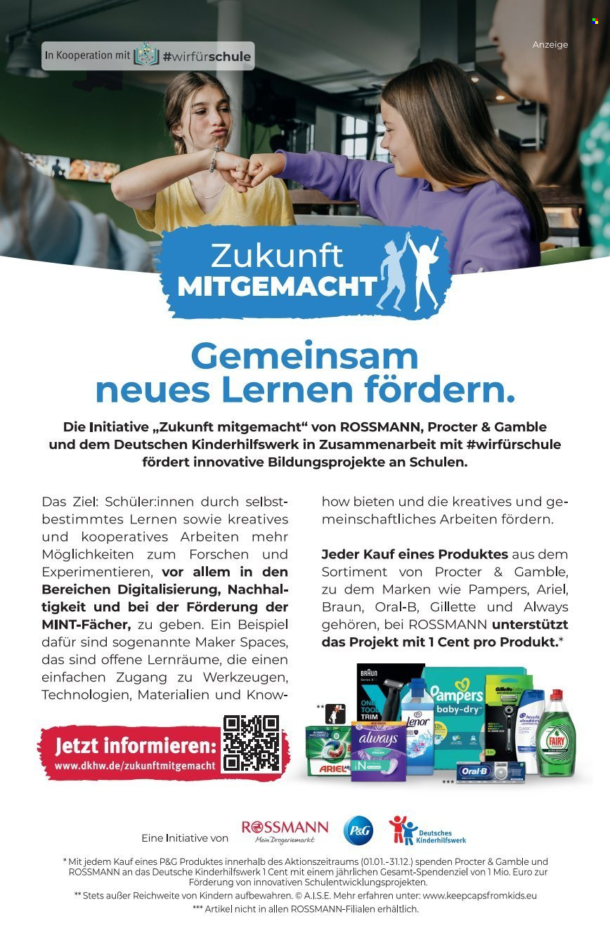 Rossmann Prospekte . Seite 1