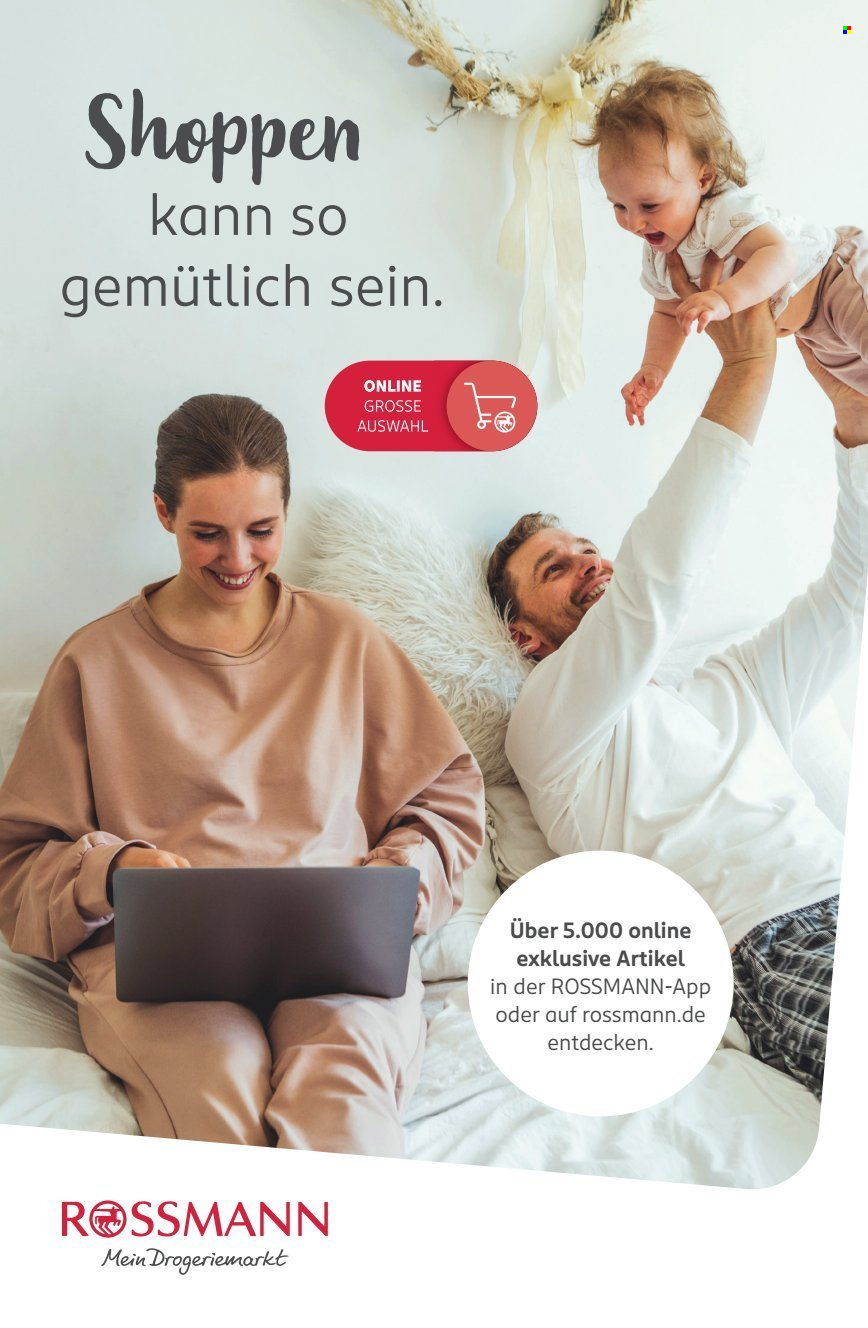 Rossmann Prospekte . Seite 1