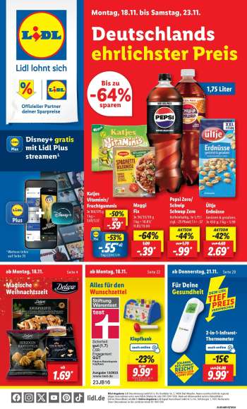 Prospekte Lidl - 18.11.2024 - 23.11.2024.