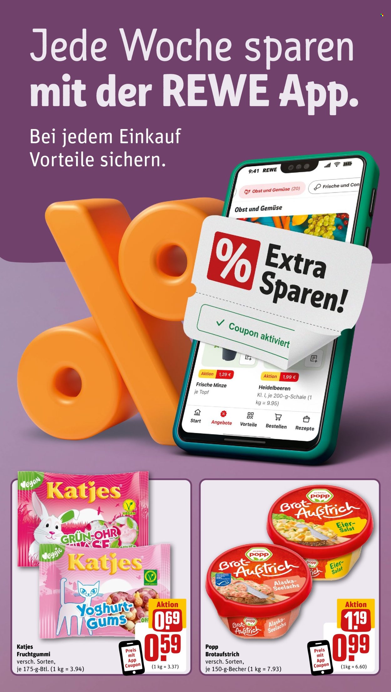 Leták REWE - 18.11.2024 - 23.11.2024. Strana 2