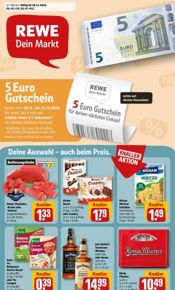 Prospekte REWE - 18.11.2024 - 23.11.2024.