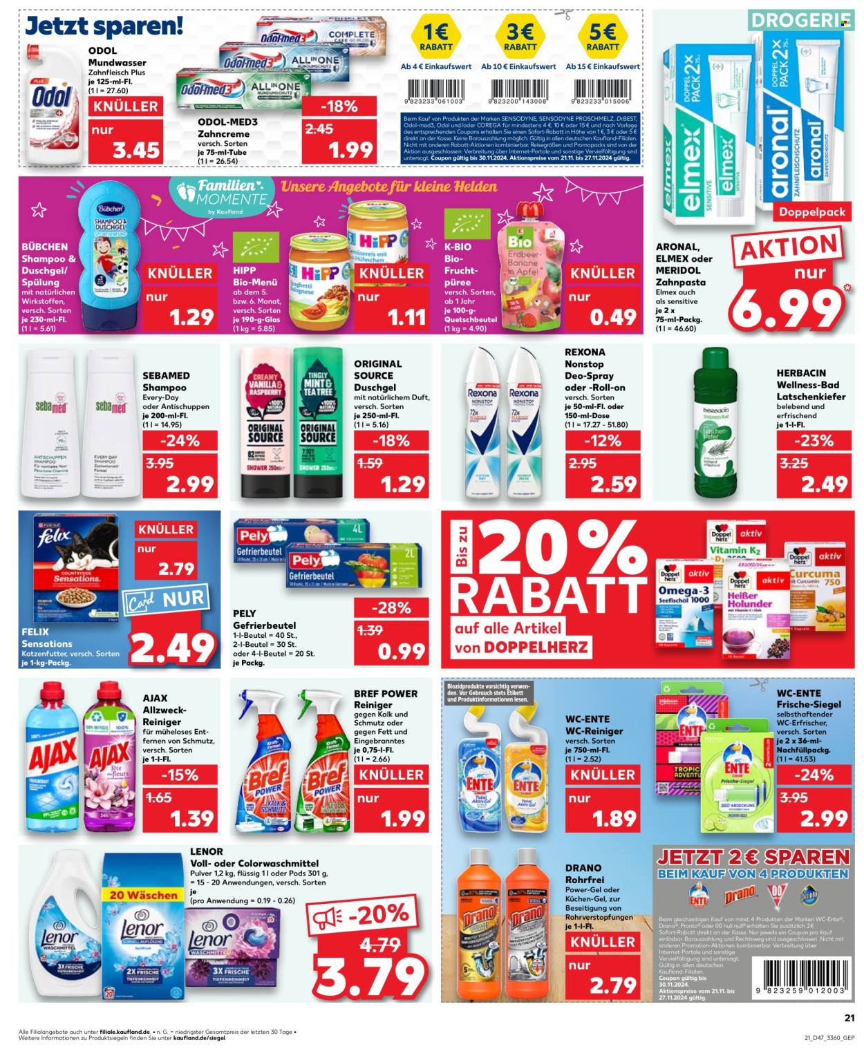 Leták Kaufland - 21.11.2024 - 27.11.2024. Strana 21