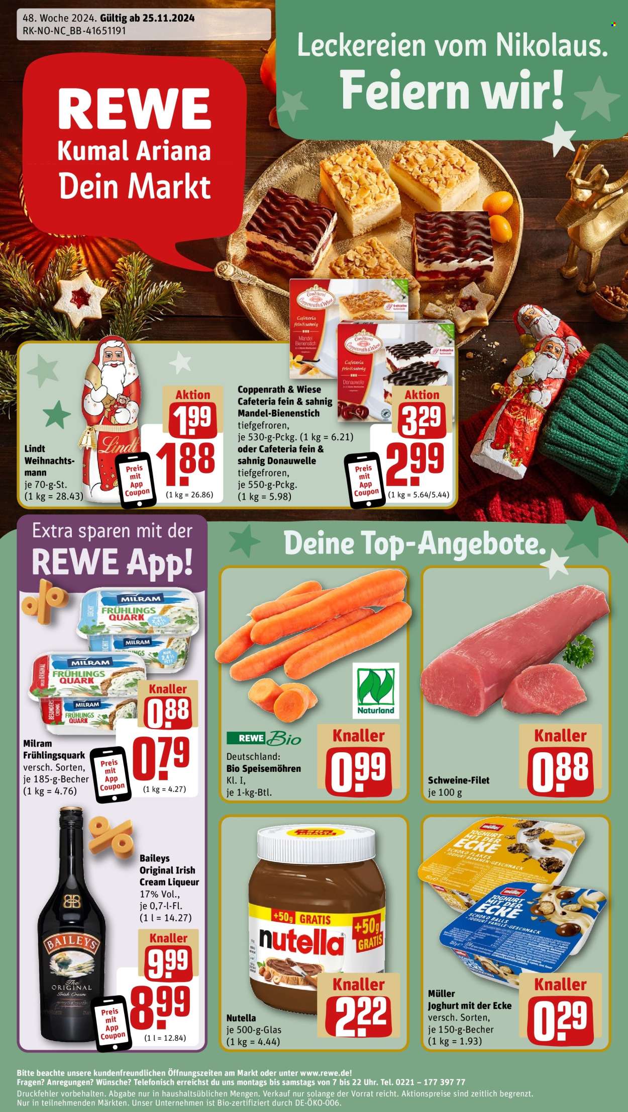 Leták REWE - 25.11.2024 - 30.11.2024. Strana 1