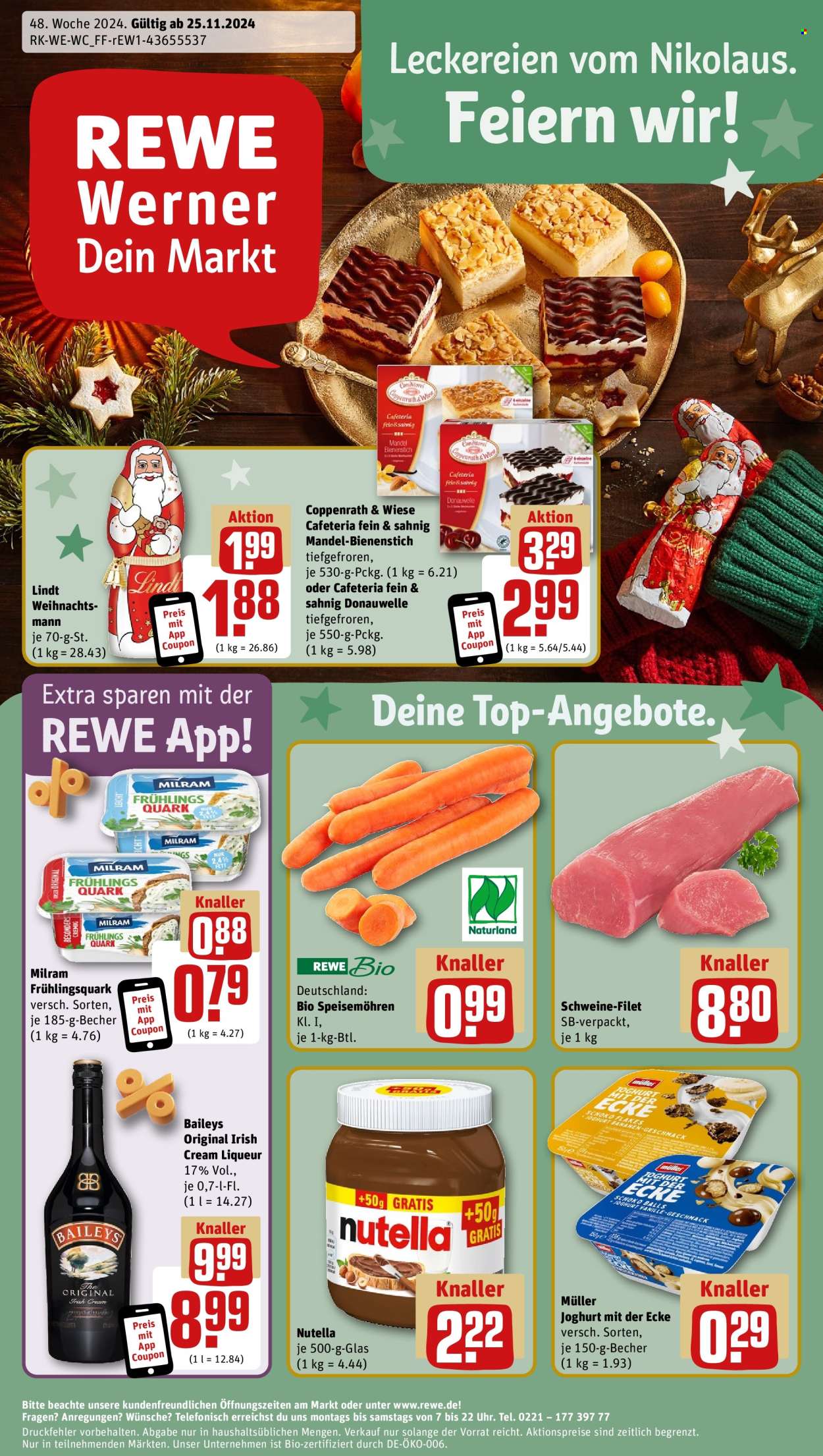 Leták REWE - 25.11.2024 - 30.11.2024. Strana 1