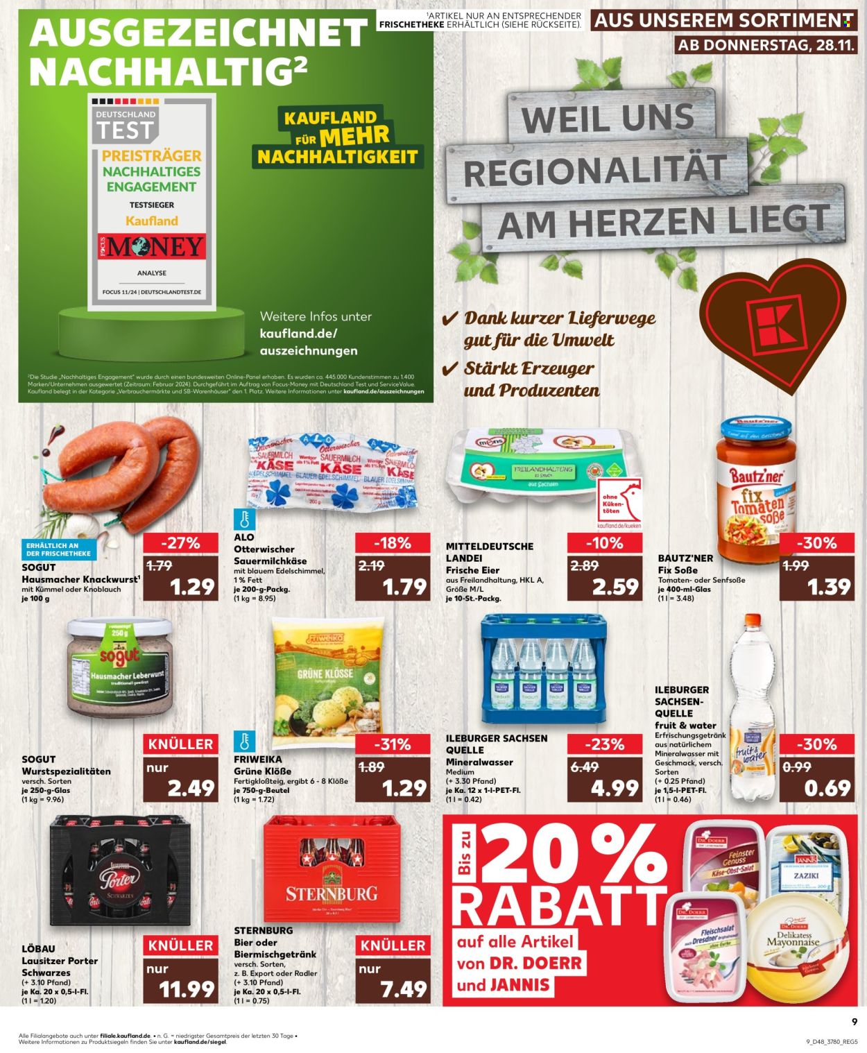 Leták Kaufland - 28.11.2024 - 4.12.2024. Strana 9