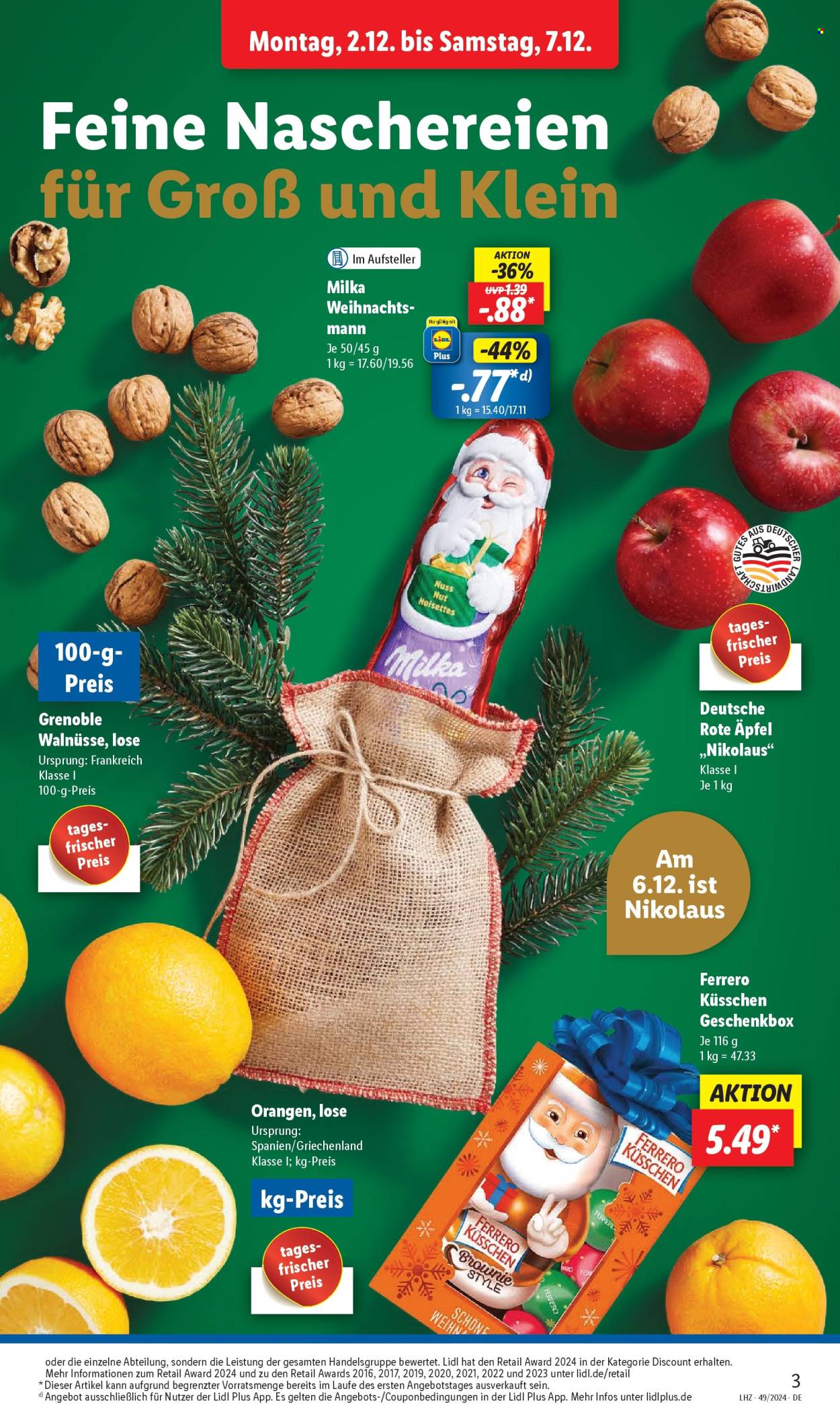 Leták Lidl - 2.12.2024 - 7.12.2024. Strana 3