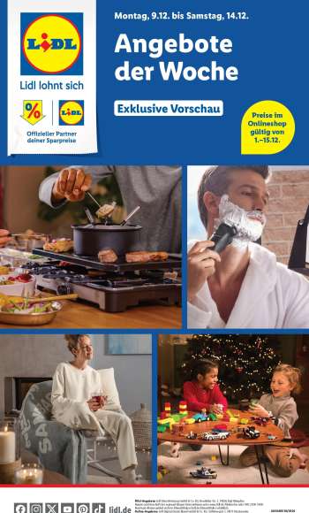 Prospekte Lidl - 9.12.2024 - 14.12.2024.