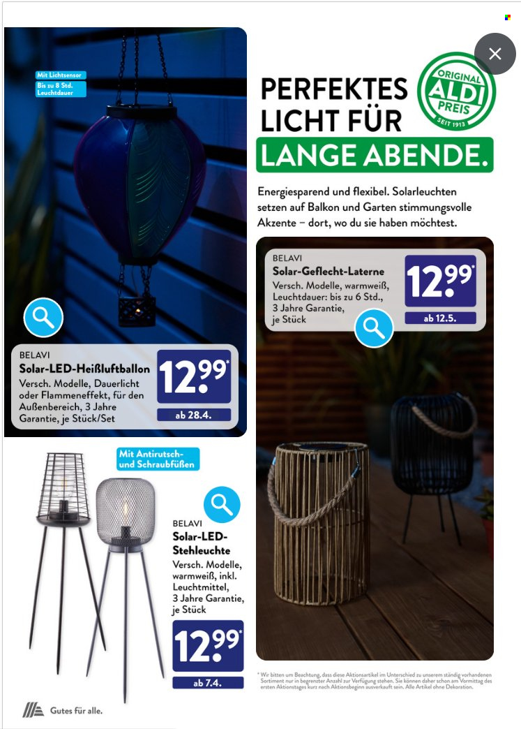 ALDI SÜD Prospekte . Seite 1