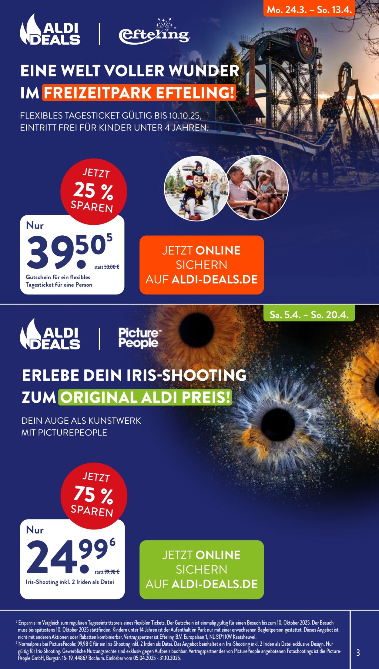 ALDI SÜD Prospekte  - 25.03.2025 - 30.06.2025. Seite 1