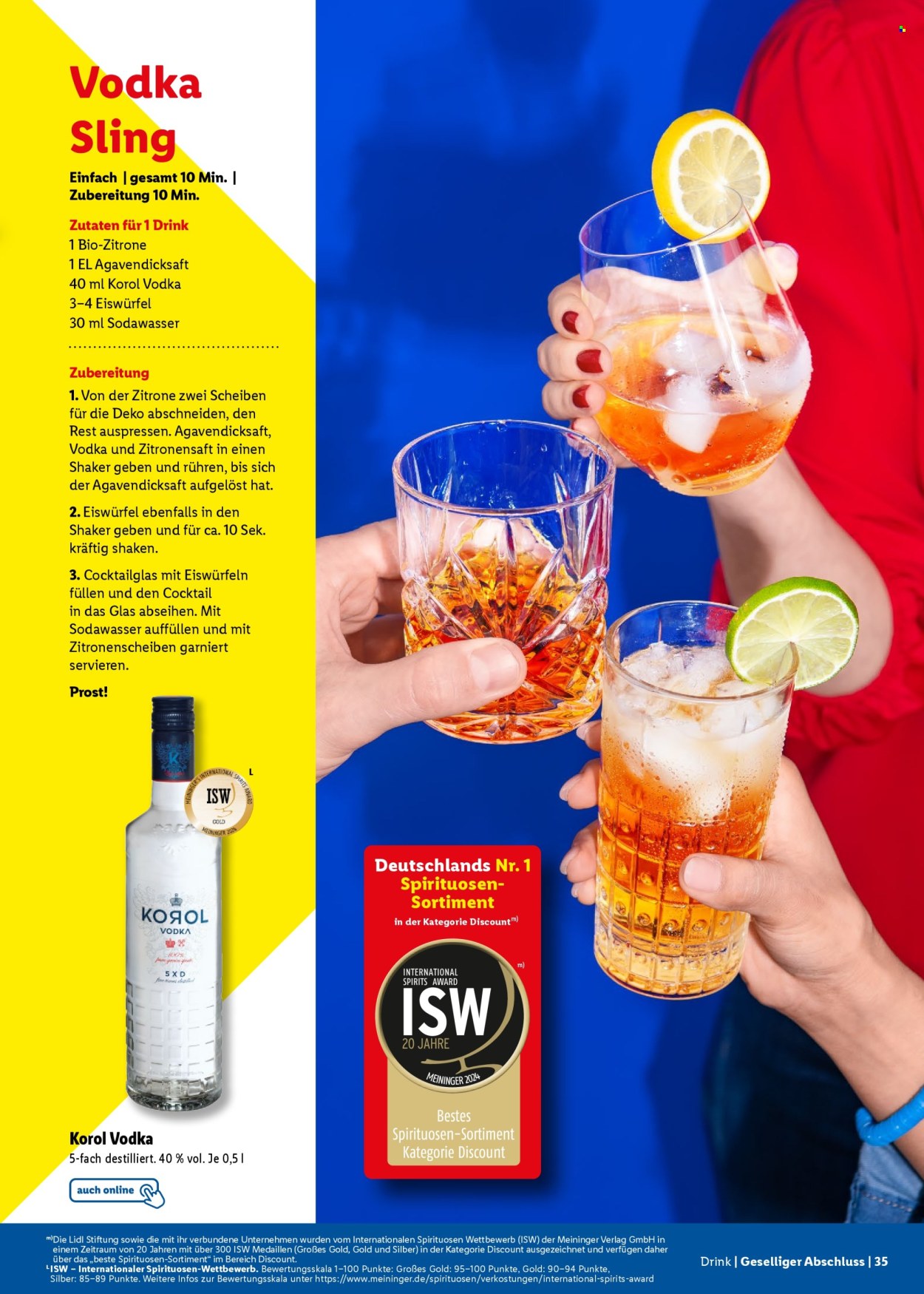 Lidl Prospekte  - 22.04.2025 - 18.05.2025. Seite 1