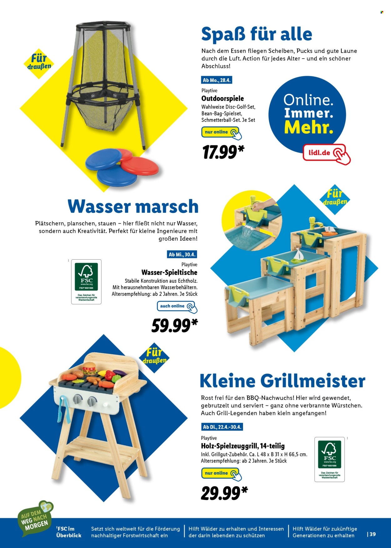 Lidl Prospekte  - 22.04.2025 - 18.05.2025. Seite 1