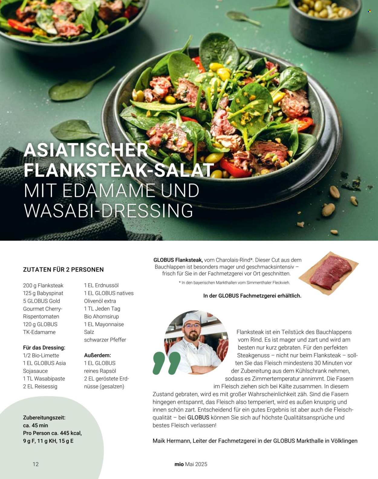 Globus Prospekte  - 8.05.2025 - 31.05.2025. Seite 1