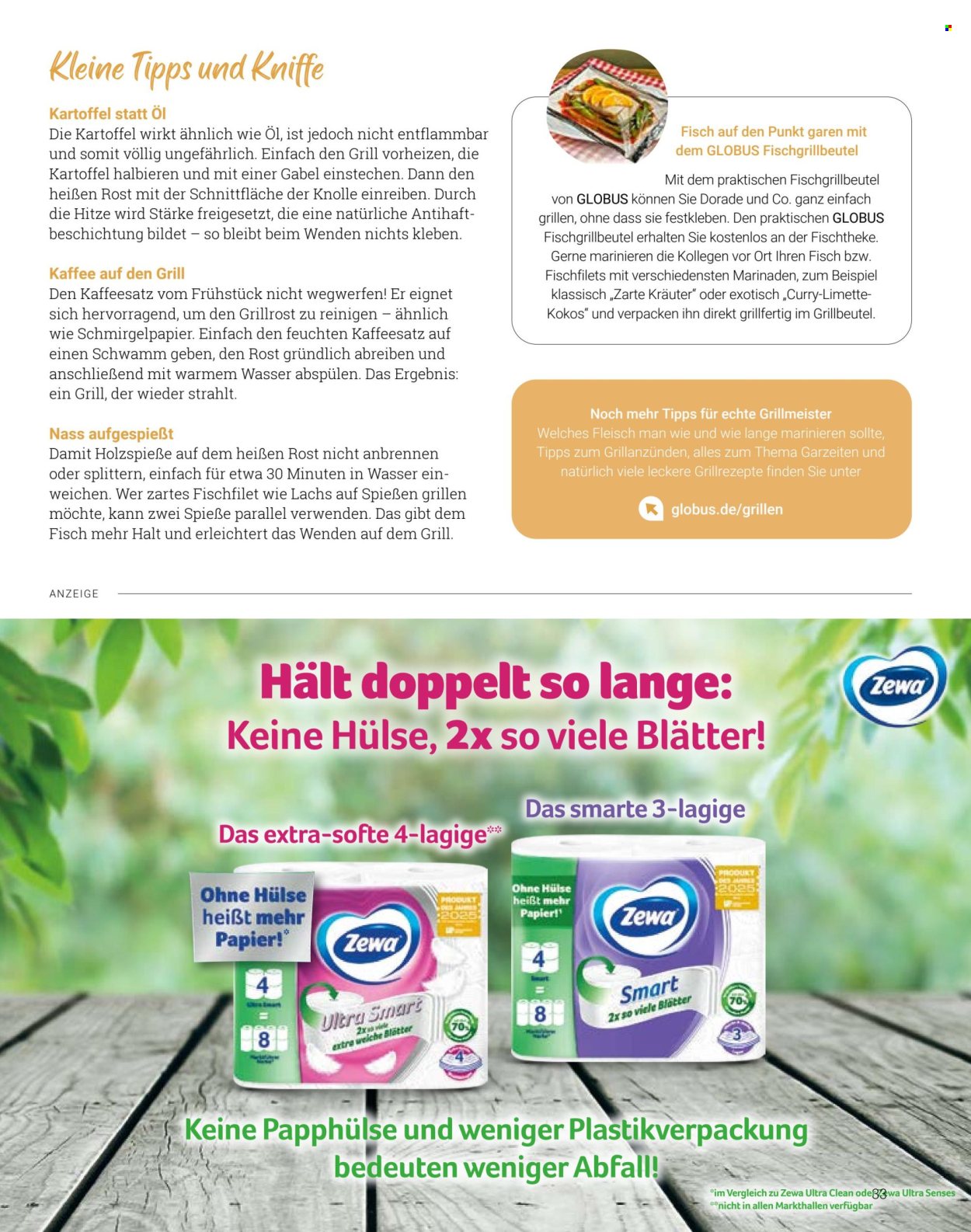 Globus Prospekte  - 8.05.2025 - 31.05.2025. Seite 1