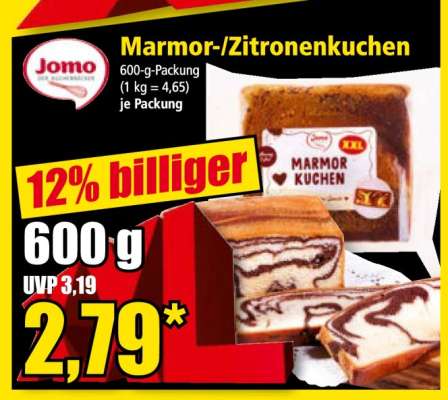 Marmor-/Zitronenkuchen