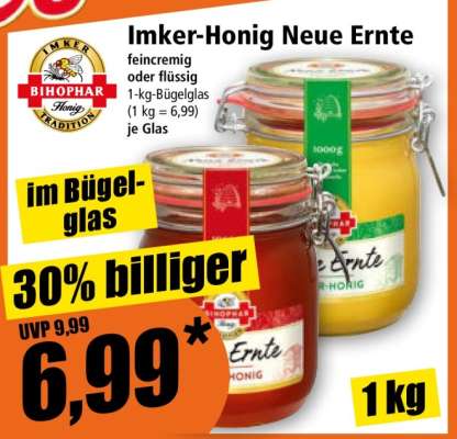 Imker-Honig Neue Ernte