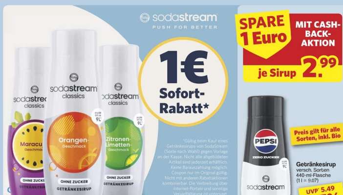 SodaStream Sirup