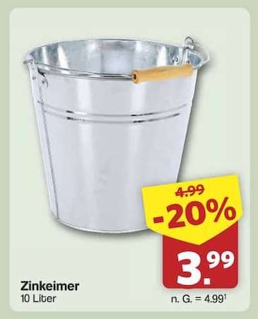 Zinkeimer*