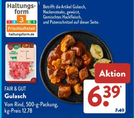 Fair & Gut Gulasch