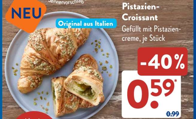 Pistazien Croissant