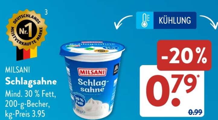 MILSANI Schlagsahne